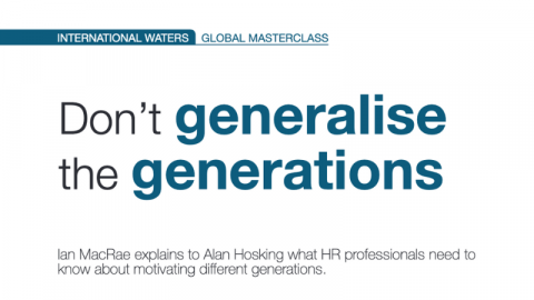 Heading title from magazine article: Don't generalise the generations